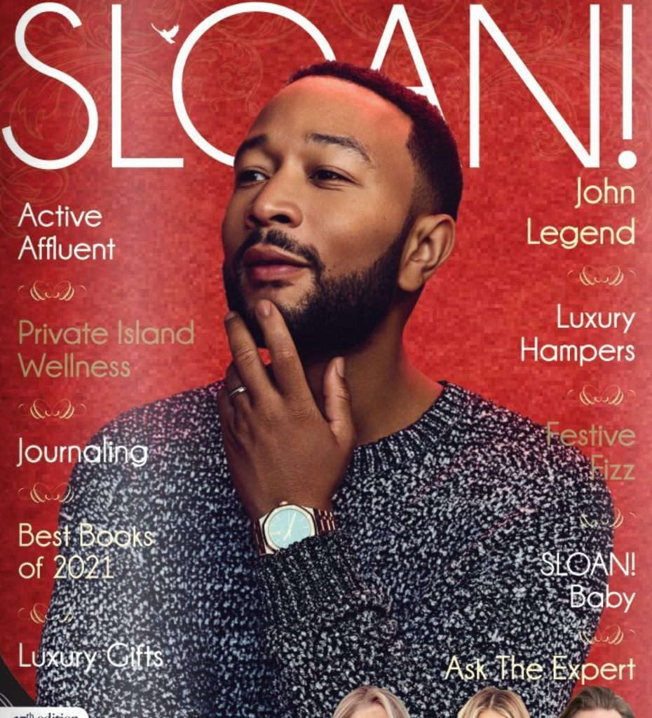 sloan magazine featuring perfino
